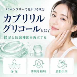 【成分解析】カプリリルグリコールとは？保湿・防腐補助に使われる理由と安全性をデータで正直に解説
