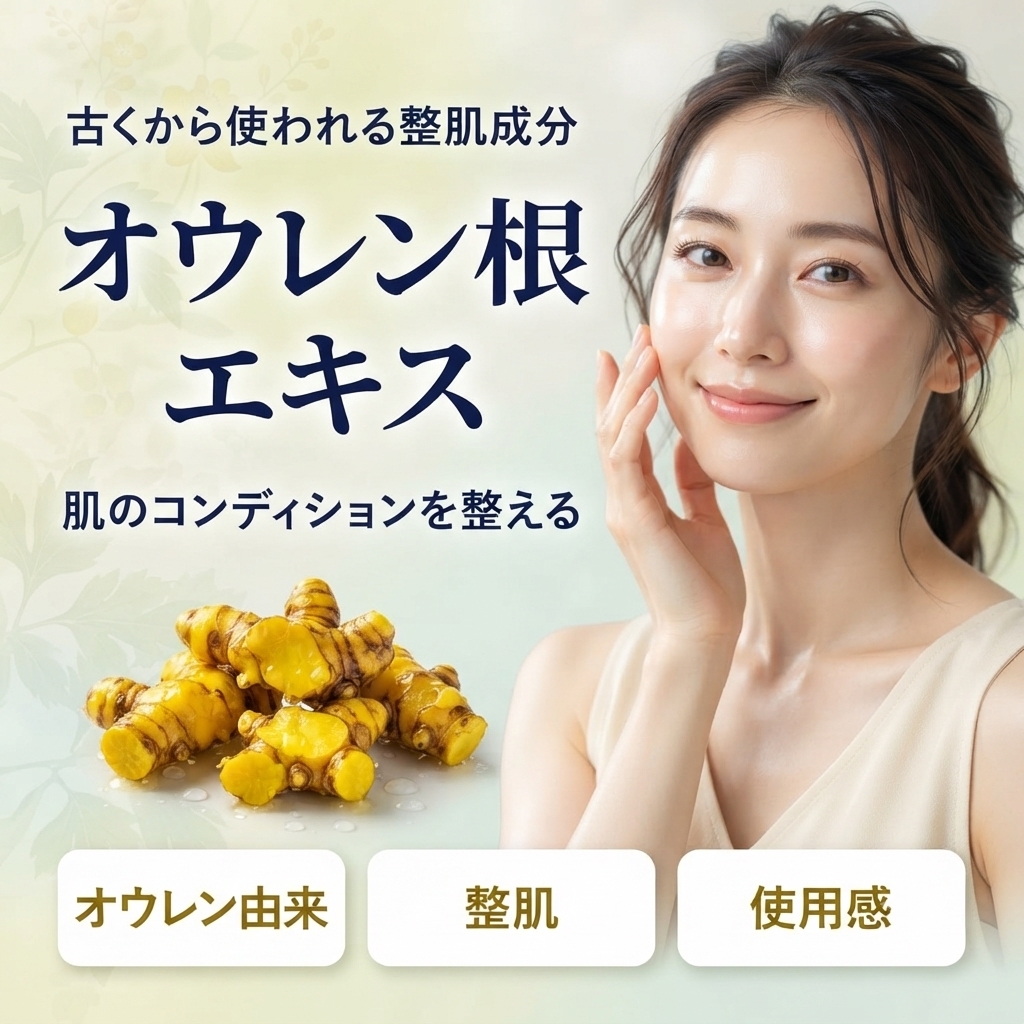 オウレン根エキスとは？古くから使われる整肌成分を解説する記事のアイキャッチ