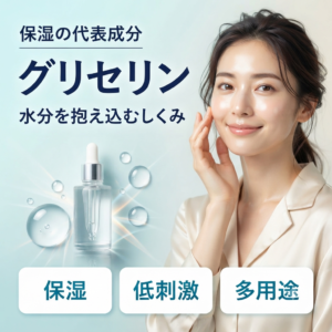 【成分解析】グリセリンとは？保湿のしくみ・種類・安全性をデータで正直に解説