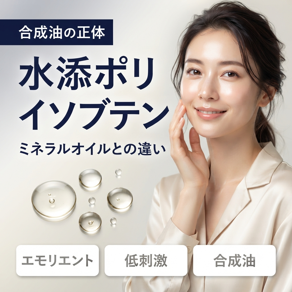 水添ポリイソブテンとは？合成油の正体を解説する記事のアイキャッチ