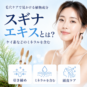 【成分解析】スギナエキスとは？引き締めとミネラル補給に使われる理由と安全性をデータで正直に解説