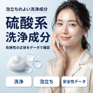 【成分解析】ラウレス硫酸Na・ラウリル硫酸Naとは？「硫酸系は危険」を正直に解説