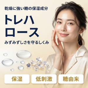 【成分解析】トレハロースとは？乾燥に強い糖の保湿成分の特徴と安全性を正直に解説